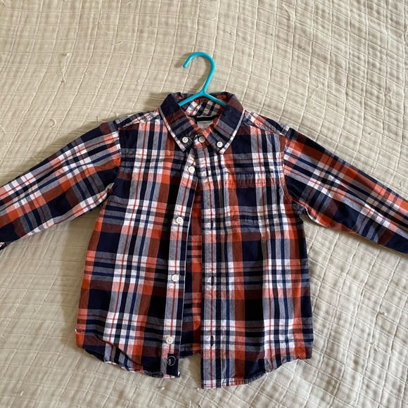 Long sleeve boys 2T button down from Gymboree - Picture 1 of 1
